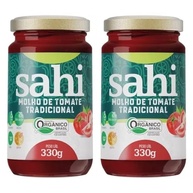 Kit 2 Molho De Tomate Tradicional Orgânico Sem Conservantes 330g - imagem 2