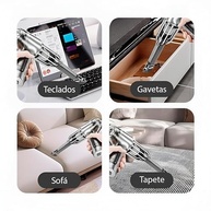Aspirador Portátil 2 em 1 VARENZIA: Potência 120W, Soprador, USB Recarregável e Filtro HEPA - imagem 4