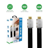 Cabo HDMI 2.0 4K HDR 3 Metros Flat Desmontável - Imagem e Som de Cinema em Casa! - imagem 3