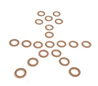 Arruelas de Cobre para Esmagamento 7/16" - Pacote com 20 Unidades - Vedação Perfeita - imagem 2