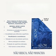 Kit 20 Panos Microfibra Multiuso: Limpeza Impecável para Casa e Carro - imagem 3
