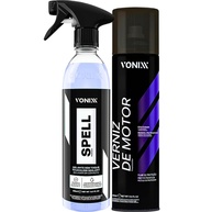 Spell 2.0 Vonixx: Selante Brilho e Proteção + Verniz Motor Spray 400ml - imagem 1