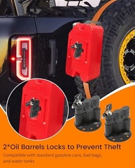 Krysolad EZ Rack Kit 2.0: Montagem Rápida e Segura para Pneu Sobressalente Off-Road - imagem 5