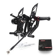 Pedaleiras Traseiras Ajustáveis Arashi 2.0 para Yamaha MT09, FZ09, FJ09 e XSR900 - Preto - imagem 2
