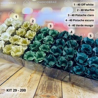 200 Forminhas de Doces: Paleta Elegante! - imagem 1