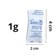 Sílica Gel 200 Sache 1g - Desumidificador Profissional Anti-Mofo e Anti-Umidade - imagem 3