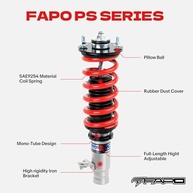 Coilover FAPO Ajustável para Honda Civic EG/EK (1992-2000) - Performance e Estilo - imagem 5