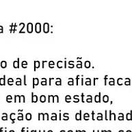 Pedra Afiar Dupla: Fio Espelhado 2000/5000 - imagem 2