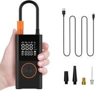 Compressor de Ar Digital Portátil USB 2000mAh 50W: Inflador Inteligente para Carro, Moto e Bicicleta com Display LED - imagem 2