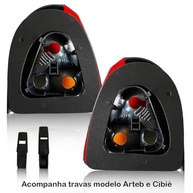 Kit 2 Lanternas Traseiras Gol Bola G2 1995-2002 - Qualidade e Estilo - imagem 5