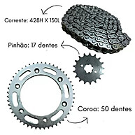 Kit Relação Bros 150: Original Cofap 2003-2015 - imagem 2