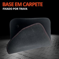 Kit 5 Tapetes Carpete Automotivo Fox 2003-2014 Preto - Encaixe Perfeito e Durabilidade - imagem 4