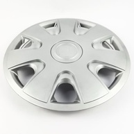 Jogo 4 Calotas Aro 15 VW Fox City 2003-2009 Grid GR066AR com Adesivo Logo Resinado - imagem 5