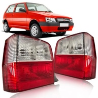 Par Lanterna Traseira Fiat Uno Fire Flex 2004-2012 Bicolor - Renove o Visual! - imagem 2