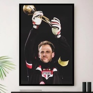 Quadro Rogerio Ceni Campeão Mundial 2005 - Moldura Premium A4 23x33cm - imagem 2