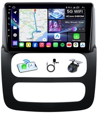 Central Multimídia 9" para Dodge Ram 1500/2500/3500 (2002-2005): CarPlay/Android Auto Sem Fio, GPS, Wi-Fi 5G - imagem 1