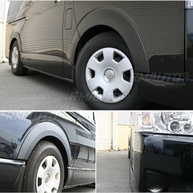 Kit Aerodinâmico para Toyota Hiace 2005-2018: Guarnições de Para-lama e Arco de Roda Esportivas - imagem 4