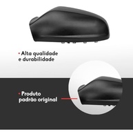 Capa Retrovisor Vectra 2006-2011 Lado Esquerdo Preta - Acabamento Perfeito! - imagem 2