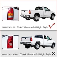 Lanternas Traseiras Específicas para Chevy Silverado & GMC Sierra 1999-2006 - Estilo Black Edition - imagem 5
