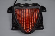Luz Traseira LED Moto Suzuki M109/R 2006-2013: Transparente com Setas Integradas - imagem 1