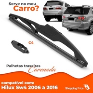 Palheta Limpadora Traseira Vigia Carenada 12" Hilux SW4 2006-2016 - Silicone Premium - imagem 4