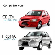 Kit 4 Telas Difusoras de Ar Painel Prata Celta 2007-2016 e Prisma 2007-2011 - imagem 5
