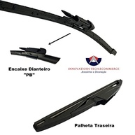 Kit 3 Palhetas Limpador Parabrisa Fiat Punto 2007-2017 - Visibilidade Impecável! - imagem 3
