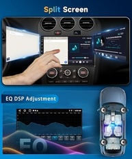 Central Multimídia Android 13 para Nissan Altima 2008-2012: CarPlay Sem Fio, GPS, Tela 9" e Som DSP - imagem 4