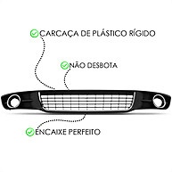 Grade Inferior Cromada para Fiat Siena e Palio G4 ELX 2008-2011 - imagem 1