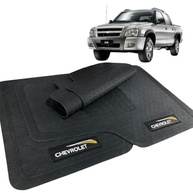 Jogo de Tapete Borracha Automotivo Premium com Logo Bordado - 5 Peças para Chevrolet S10 (2008-2011) - imagem 2