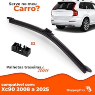 Palheta Limpadora Para-Brisa Traseiro Vigia Slim 14" Volvo XC90 (2008-2025) - Silicone Premium - imagem 4