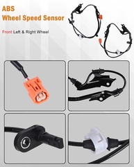 Kit Sensor Velocidade Roda ABS Dianteiro Esquerdo/Direito para Acura TSX e Honda Accord (2003-2008) - imagem 3