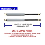 Par Pistão a Gás para Cama Box Baú 65kgf - MG 20087 - imagem 2