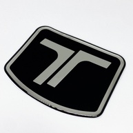 Emblema Troller: Adesivo Frontal Preto Resinado (2009-2019) - imagem 2