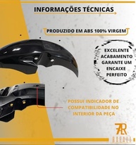 Paralama Dianteiro Honda Titan Fan 150 2009-2013 Vermelho - Peça de Reposição Premium - imagem 4
