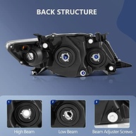 Faróis para Toyota Corolla 2009-2010: Visibilidade e Estilo Renovados - imagem 4