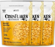 CornFlakes Australia Sabor Sweet Vanilla (Baunilha) de 200g-Kit com 03 unidades-Hart's Natural - imagem 1