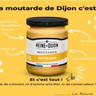3x Mostarda Francesa Forte REINE DIJON 200g - imagem 3