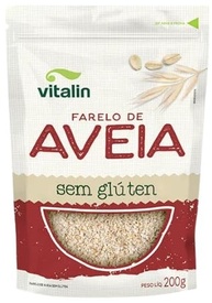 Kit 2X: Farelo de Aveia Sem Glúten Vitalin 200g - imagem 2