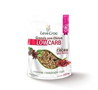 Granola sem glúten low carb Nibs de Cacau e Goji berry Leve Croc 200g - imagem 2