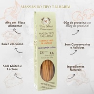 Macarrão Talharim de Lentilha Verde Sem Glúten Ceres 200g - imagem 4