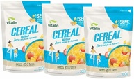Kit 3X: Cereal Matinal Zero Açúcar Sem Glúten Vegano Vitalin 200g - imagem 1