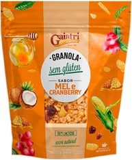 Granola Artesanal Sabor Mel e Cranberry Gaiatri 200g - imagem 1