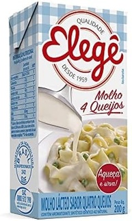 Molho Cremoso 4 Queijos Uht Elegê 200G - imagem 1