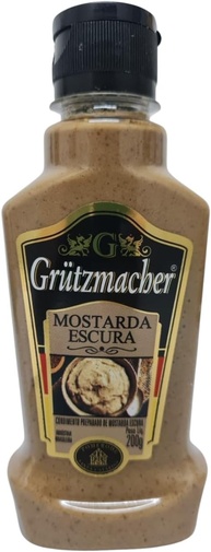 Mostarda Escura Grutzmacher 200g - imagem 1