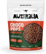 Hart's Natural Cereal ChocoPops Protein Chocolate 200g | Integral, Zero Açúcar Adicionado, Vegano, Sem Glúten, Sem Lactose, Fonte de Fibras - imagem 1