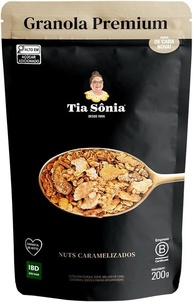 Granola Premium Vegana Castanhas e Frutas 200g Tia Sônia - imagem 1