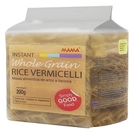 MAMA Macarrão De Arroz E Tapioca Vermicelli Grãos Integrais Pacote 200G - imagem 3
