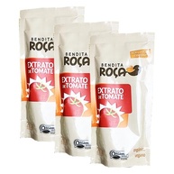 Kit 3x: Extrato De Tomate Orgânico Sachê Bendita Roça 200g - imagem 2