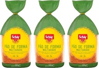 Kit 3 Pão de Forma Multigrãos Sem Glúten Vegan Schar 200g - imagem 1